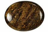 1.8" Polished Bronzite Pocket Stone - Photo 3